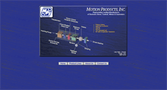 Desktop Screenshot of motionproductsinc.com
