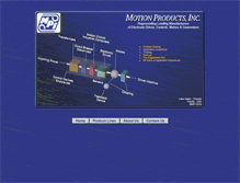 Tablet Screenshot of motionproductsinc.com
